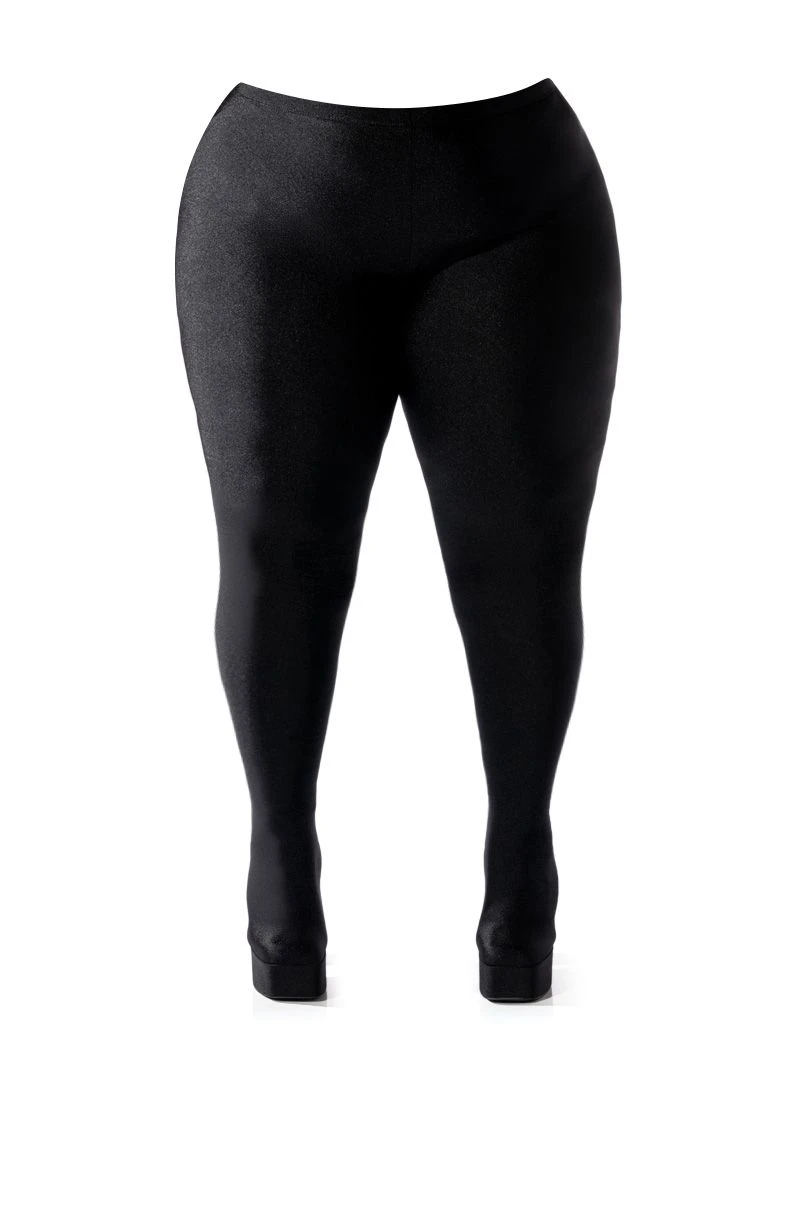 PLUS AZALEA WANG STAR STRETCH CHUNKY HEEL PANT BOOT IN BLACK 6 PLUS AZALEA WANG STAR STRETCH CHUNKY HEEL PANT BOOT IN BLACK - Image 4