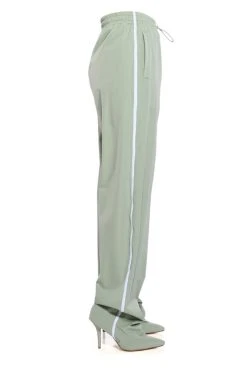 AZALEA WANG TRACK PANT BOOT IN SAGE GREEN