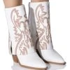 AZALEA WANG ESPERANZA WESTERN BOOTIE IN TAN -Azalea Wang store azalea wang esperanza western bootie in tan tan 1 1