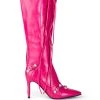 AZALEA WANG JUST FOR YOU STILETTO BOOT IN FUCHSIA -Azalea Wang store azalea wang just for you stiletto boot in fuchsia fuchsia 2 2