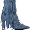 AZALEA WANG MARCELINA DENIM STILETTO BOOTIE -Azalea Wang store azalea wang marcelina denim stiletto bootie denim 2 2