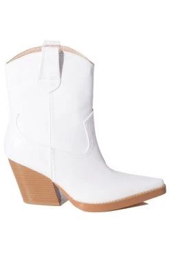 AZALEA WANG MATTY 2 IN 1 BOOT IN WHITE -Azalea Wang store azalea wang matty 2 in 1 boot in white white 3 3