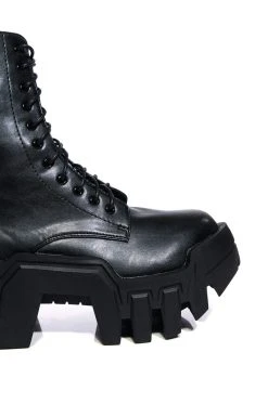 AZALEA WANG OLYMPIA WHITE CHUNKY BOOTIE -Azalea Wang store azalea wang olympia white chunky bootie black 5 5