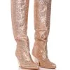 AZALEA WANG RAISE THE BAR EMBELLISHED WESTERN BOOT IN NUDE -Azalea Wang store azalea wang raise the bar embellished western boot in nude nude 1 1