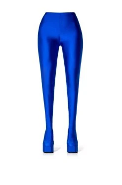 AZALEA WANG STAR STRETCH CHUNKY HEEL PANT BOOT IN BLUE 12 AZALEA WANG STAR STRETCH CHUNKY HEEL PANT BOOT IN BLUE -Azalea Wang store azalea wang star stretch chunky heel pant boot in blue blue 4 4 c1