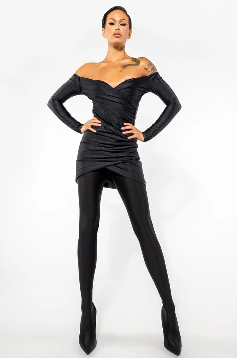 AZALEA WANG STAR STRETCH STILETTO PANT BOOT IN BLACK 9 AZALEA WANG STAR STRETCH STILETTO PANT BOOT IN BLACK - Image 7