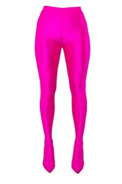 AZALEA WANG STAR STRETCH STILETTO PANT BOOT IN FUCHSIA -Azalea Wang store azalea wang star stretch stiletto pant boot in fuchsia fuchsia 14 14