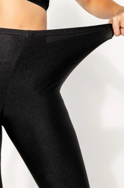 AZALEA WANG STAR STRETCH STILETTO PANT BOOT IN BLACK 18 AZALEA WANG STAR STRETCH STILETTO PANT BOOT IN BLACK -Azalea Wang store azalea wang taytay sexy stiletto boot pant in black black 6 6