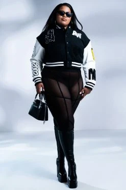 AZALEA WANG TO THE MAX CHUNKY STRETCH BOOT WITH 4 WAY STRETCH IN BLACK -Azalea Wang store azalea wang to the max chunky stretch boot in black black 9 9