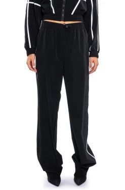 AZALEA WANG TRACK PANT BOOT IN BLACK 18 AZALEA WANG TRACK PANT BOOT IN BLACK -Azalea Wang store azalea wang track pant boot in black black 6 6