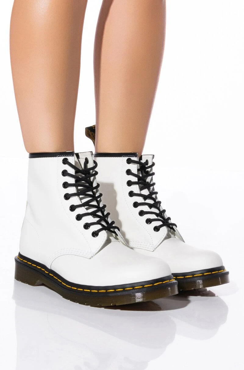 DR. MARTENS 1460 SMOOTH WHITE BOOTIES 3 DR. MARTENS 1460 SMOOTH WHITE BOOTIES