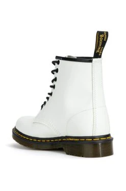 DR. MARTENS 1460 SMOOTH WHITE BOOTIES 10 DR. MARTENS 1460 SMOOTH WHITE BOOTIES -Azalea Wang store dr martens 1460 smooth white booties white 4 4