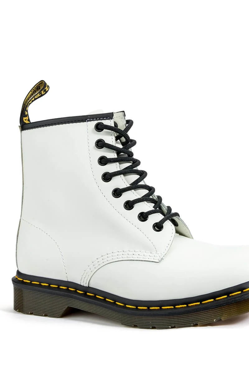 DR. MARTENS 1460 SMOOTH WHITE BOOTIES 7 DR. MARTENS 1460 SMOOTH WHITE BOOTIES - Image 5