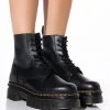 DR MARTENS AUDRICK 8 EYE BOOT NAPPA LUX -Azalea Wang store dr martens audrick 8 eye boot nappa lux black 1 1