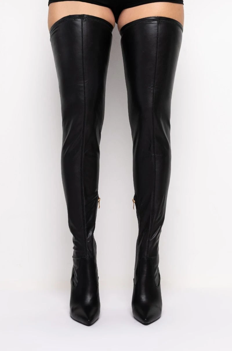 AZALEA WANG CANT GET YOU OFF MY MIND THIGH HIGH BOOT WITH 4 WAY STRETCH 7 AZALEA WANG CANT GET YOU OFF MY MIND THIGH HIGH BOOT WITH 4 WAY STRETCH - Image 5