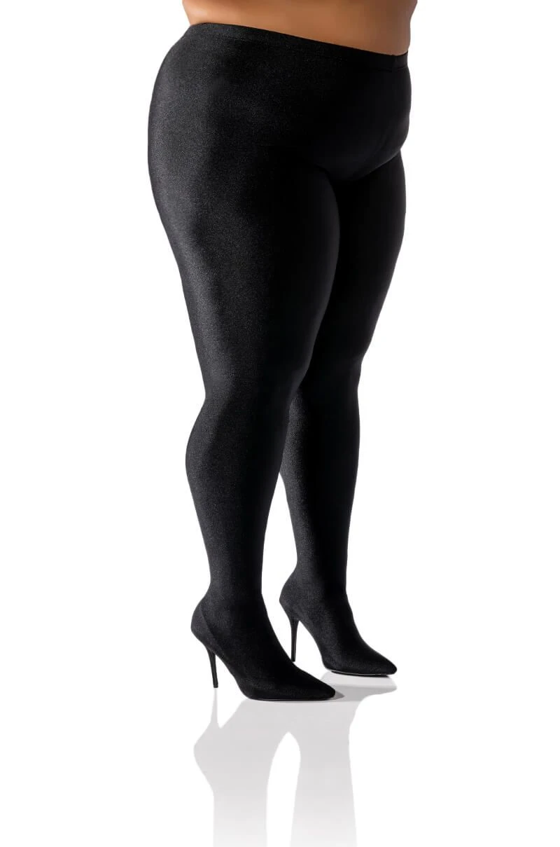 AZALEA WANG STAR STRETCH PLUS SIZE STILETTO PANT BOOT IN BLACK 3 AZALEA WANG STAR STRETCH PLUS SIZE STILETTO PANT BOOT IN BLACK