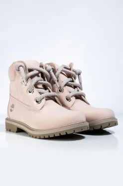 TIMBERLAND HERITAGE 6" WATERPROOF CONVENIENCE LACE BOOTIE -Azalea Wang store tb0a2q7h662 light pink 4 4