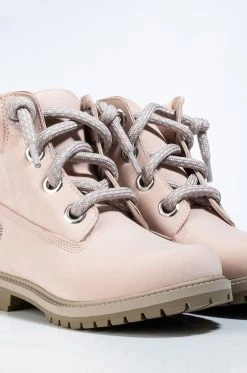 TIMBERLAND HERITAGE 6" WATERPROOF CONVENIENCE LACE BOOTIE -Azalea Wang store tb0a2q7h662 light pink 6 6