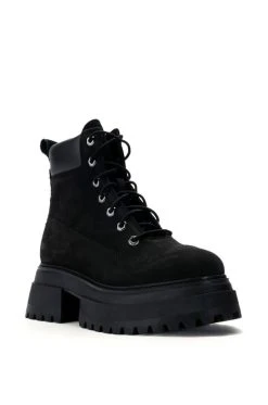 TIMBERLAND SKY 6" LACE UP BOOT IN BLACK -Azalea Wang store timberland sky 6 lace up boot in black black 3 3