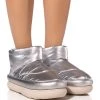 UGG CLASSIC MAXI MINI IN SILVER -Azalea Wang store ugg classic maxi mini in silver silver 1 1