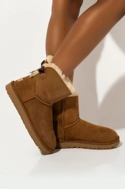 UGG MINI BAILEY BOW II 20 UGG MINI BAILEY BOW II -Azalea Wang store ugg mini bailey bow ii chestnut 2c1