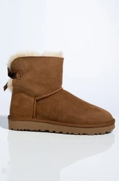UGG MINI BAILEY BOW II 21 UGG MINI BAILEY BOW II -Azalea Wang store ugg mini bailey bow ii chestnut 3