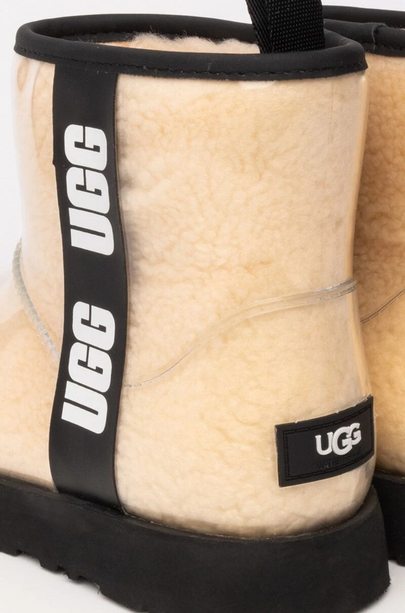 UGG WOMEN'S CLASSIC CLEAR MINI LOGO BOOTIE 8 UGG WOMEN'S CLASSIC CLEAR MINI LOGO BOOTIE - Image 6